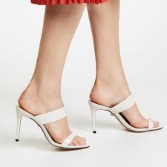 SCHUTZ Shoes - SCHUTZ Leia High-heel Leather Sandals Size 8 NEW